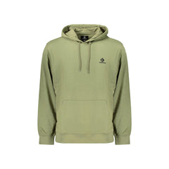 Converse Felpa Maniche Lunghe Senza Zip Uomo Verde Ricamo