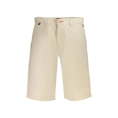 Norway 1963 Rövid Bermuda Pantalon Férfi bézs Hímzés