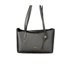 Coccinelle Borsa a Spalla Pelle Donna Nera Logo