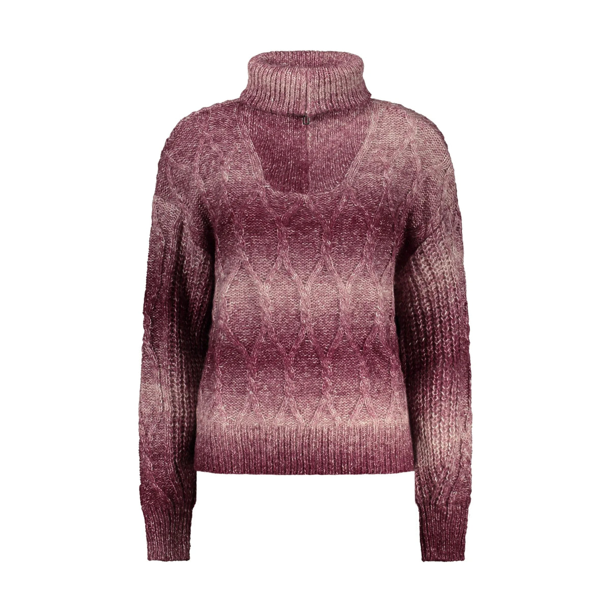 DESIGUAL MAGLIONE DONNA VIOLA