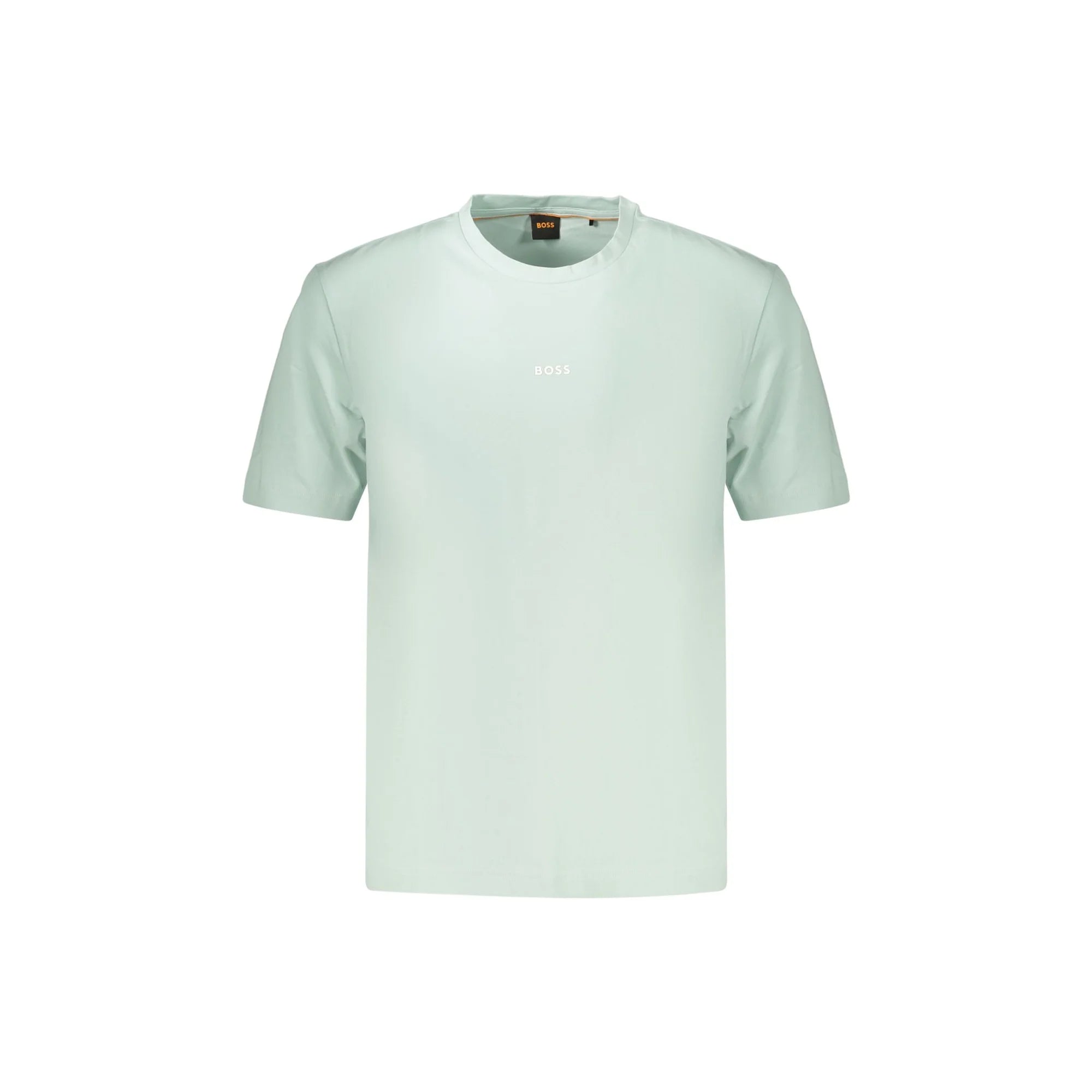 BOSS T-SHIRT MANICHE CORTE UOMO AZZURRO