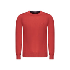 Rifle Maglia Uomo Rossa Ricamo