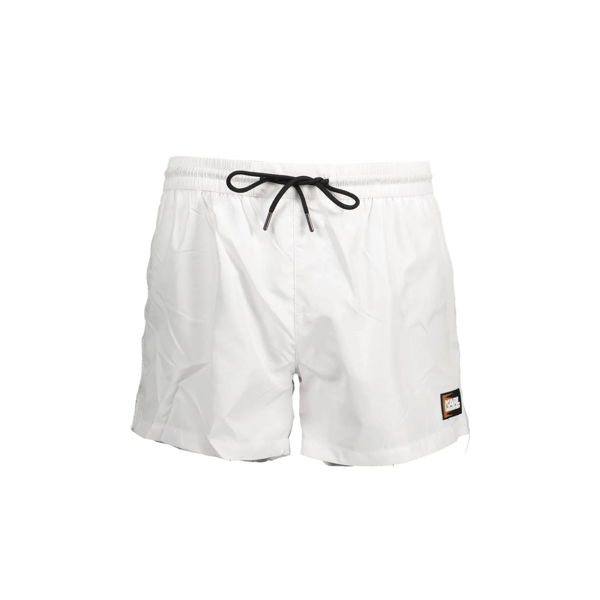 KARL LAGERFELD BEACHWEAR COSTUME PARTE SOTTO UOMO BIANCO