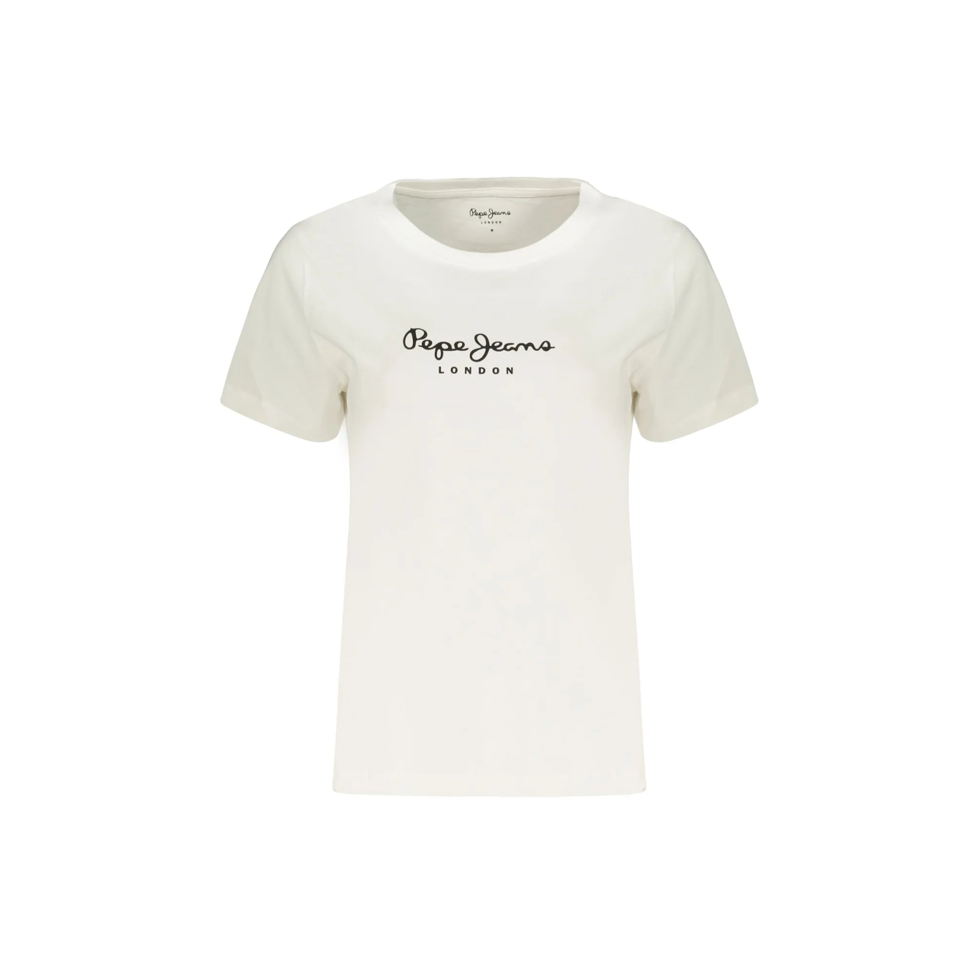 PEPE JEANS T-SHIRT MANICHE CORTE DONNA BIANCO