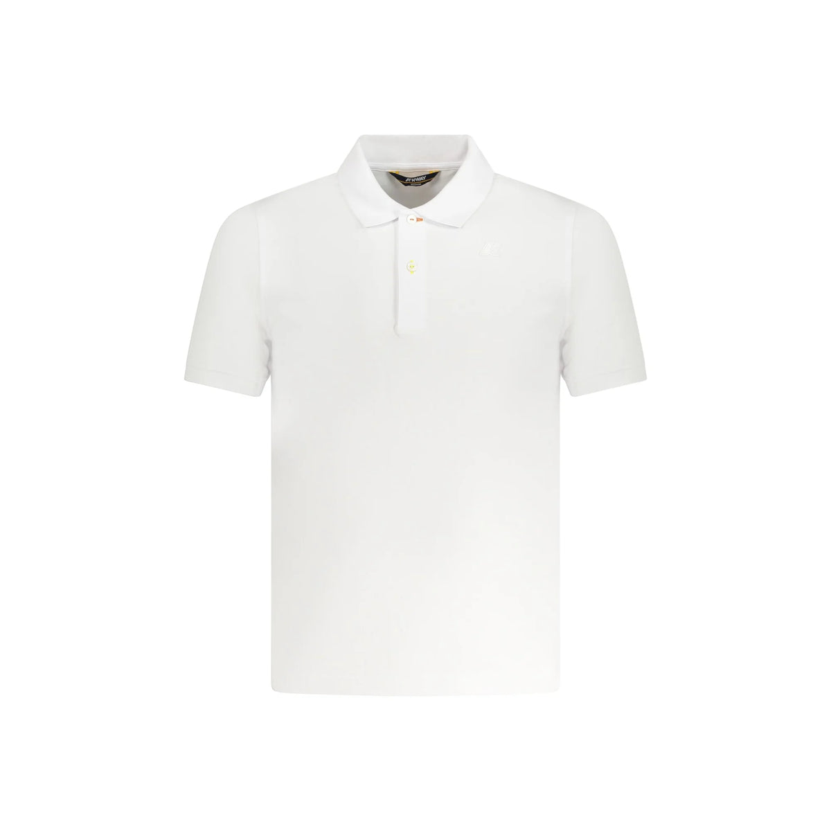 K-WAY POLO MANICHE CORTE UOMO BIANCO