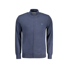 Timberland Maglia Cardigan Uomo Blu Ricamo