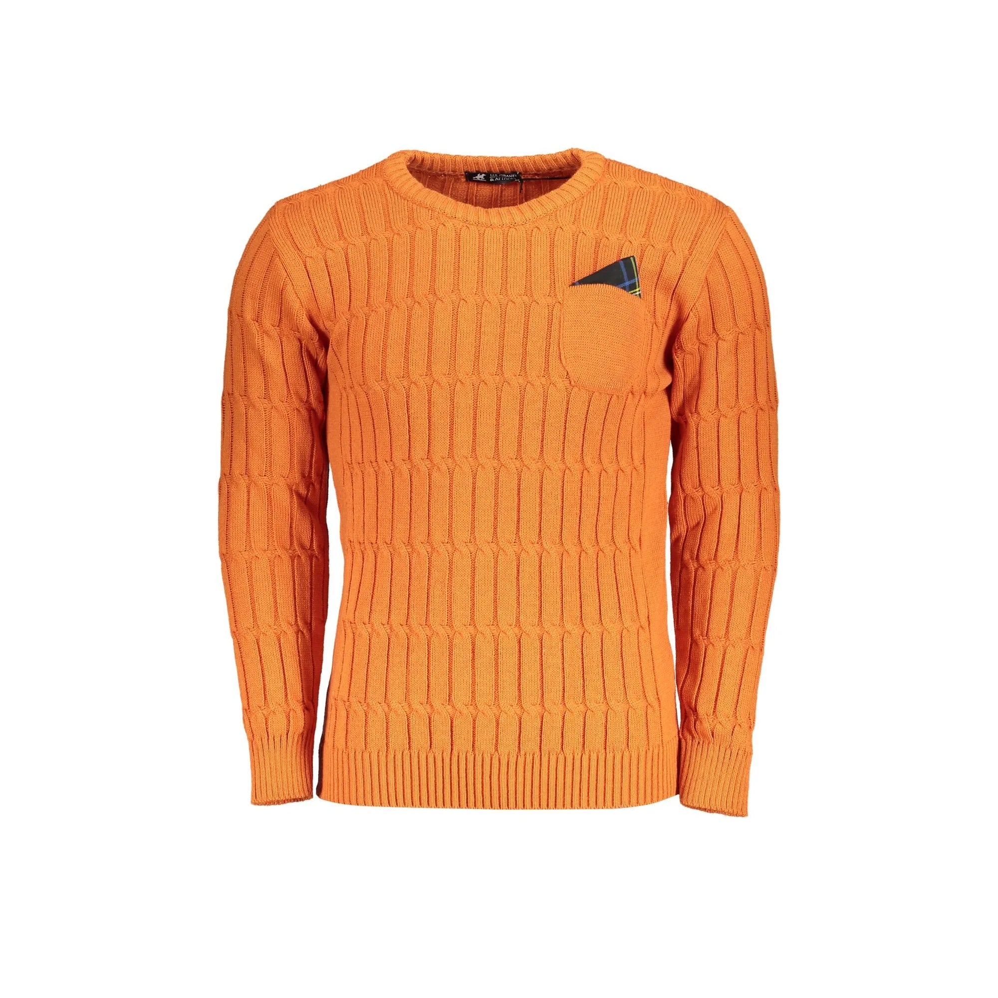 U.S. GRAND POLO MAGLIONE UOMO ARANCIO