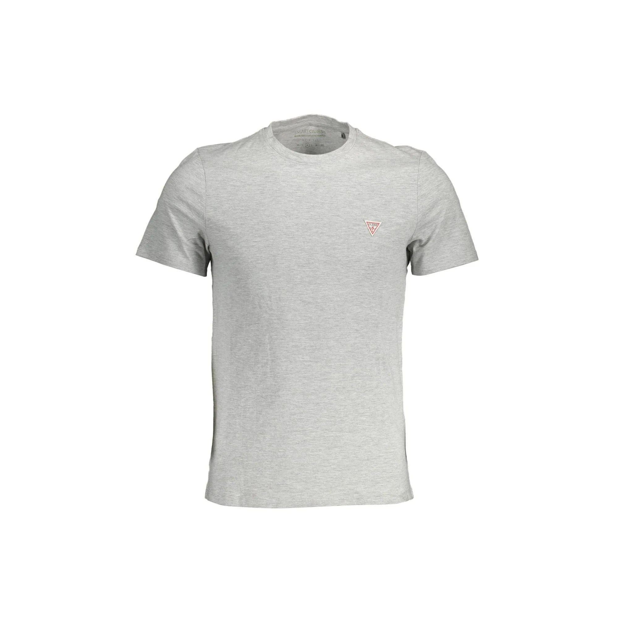GUESS JEANS T-SHIRT MANICHE CORTE UOMO GRIGIO