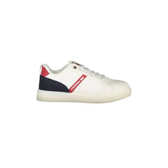 CARRERA White Sneakers for Kids with Elastic Laces and Logo