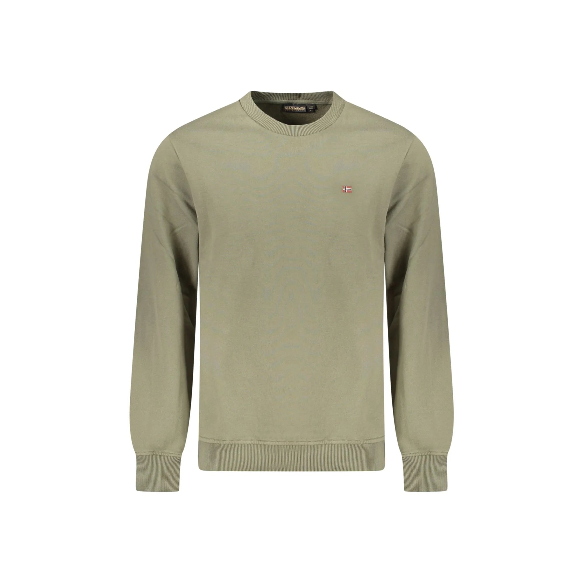 NAPAPIJRI FELPA SENZA ZIP UOMO VERDE