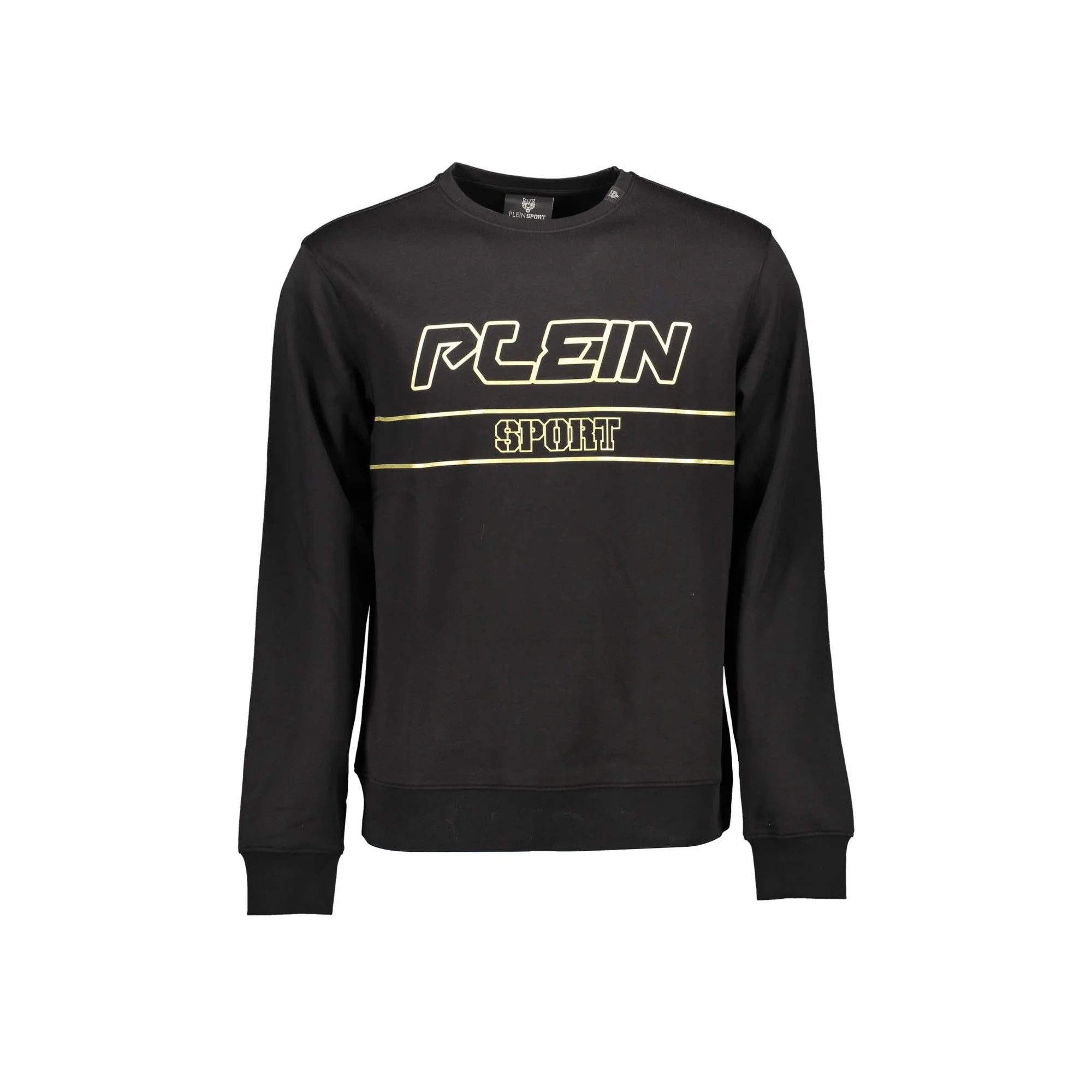 PLEIN SPORT FELPA SENZA ZIP UOMO NERO