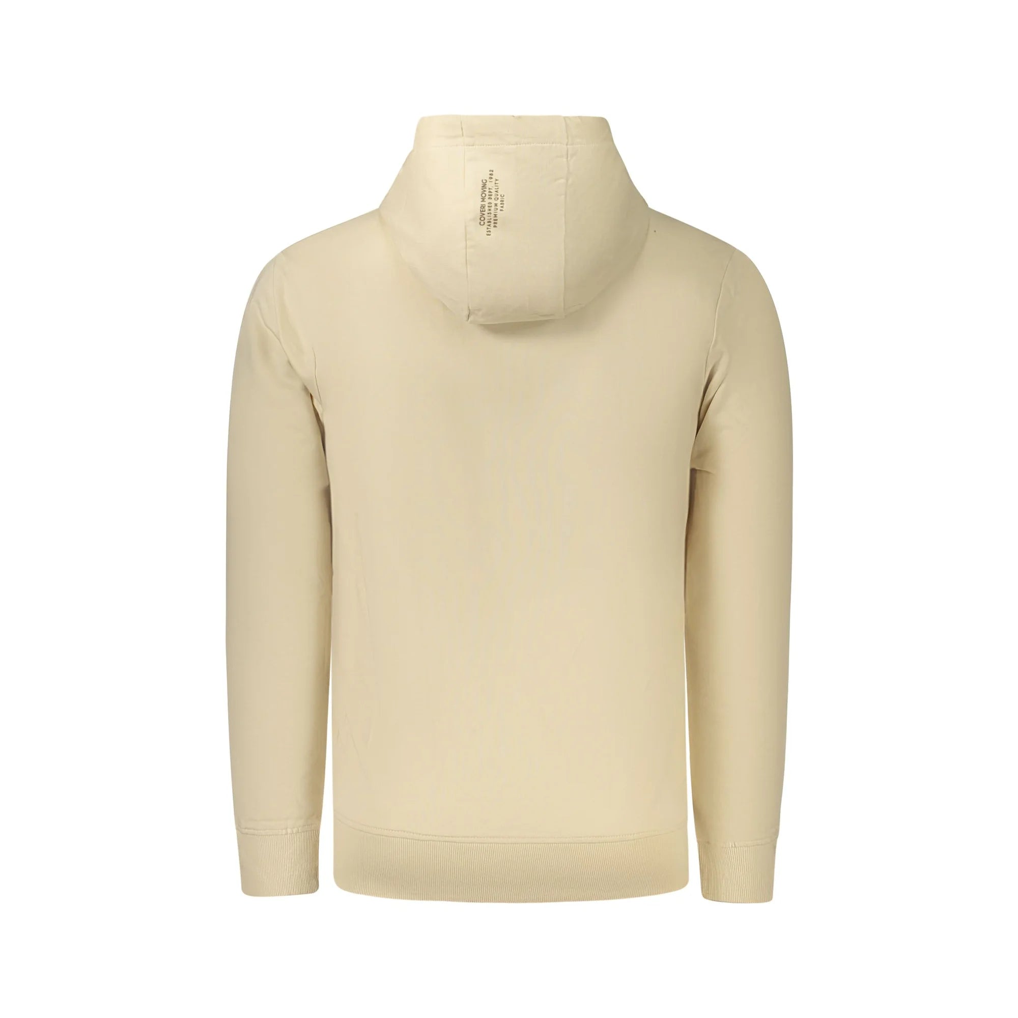 COVERI MOVING FELPA CON ZIP UOMO BEIGE