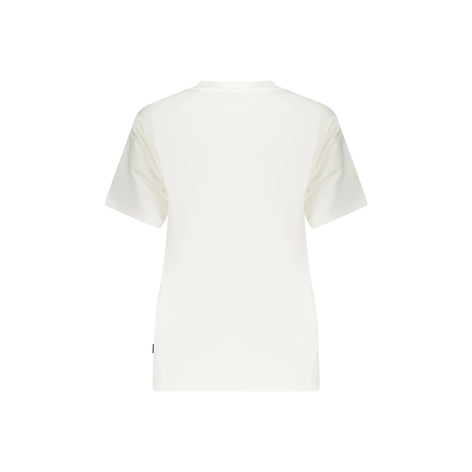 CONVERSE T-SHIRT MANICHE CORTE DONNA BIANCO