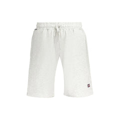 Norway 1963 Short Bermuda Masculino Cinza Logo