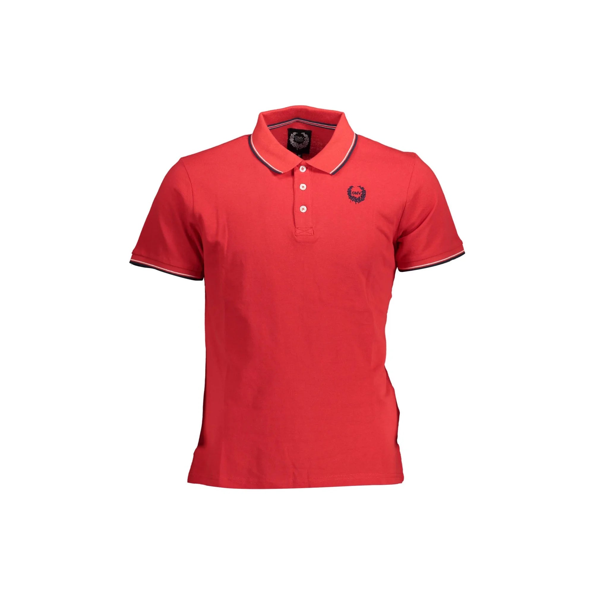 GIAN MARCO VENTURI POLO MANICHE CORTE UOMO ROSSO