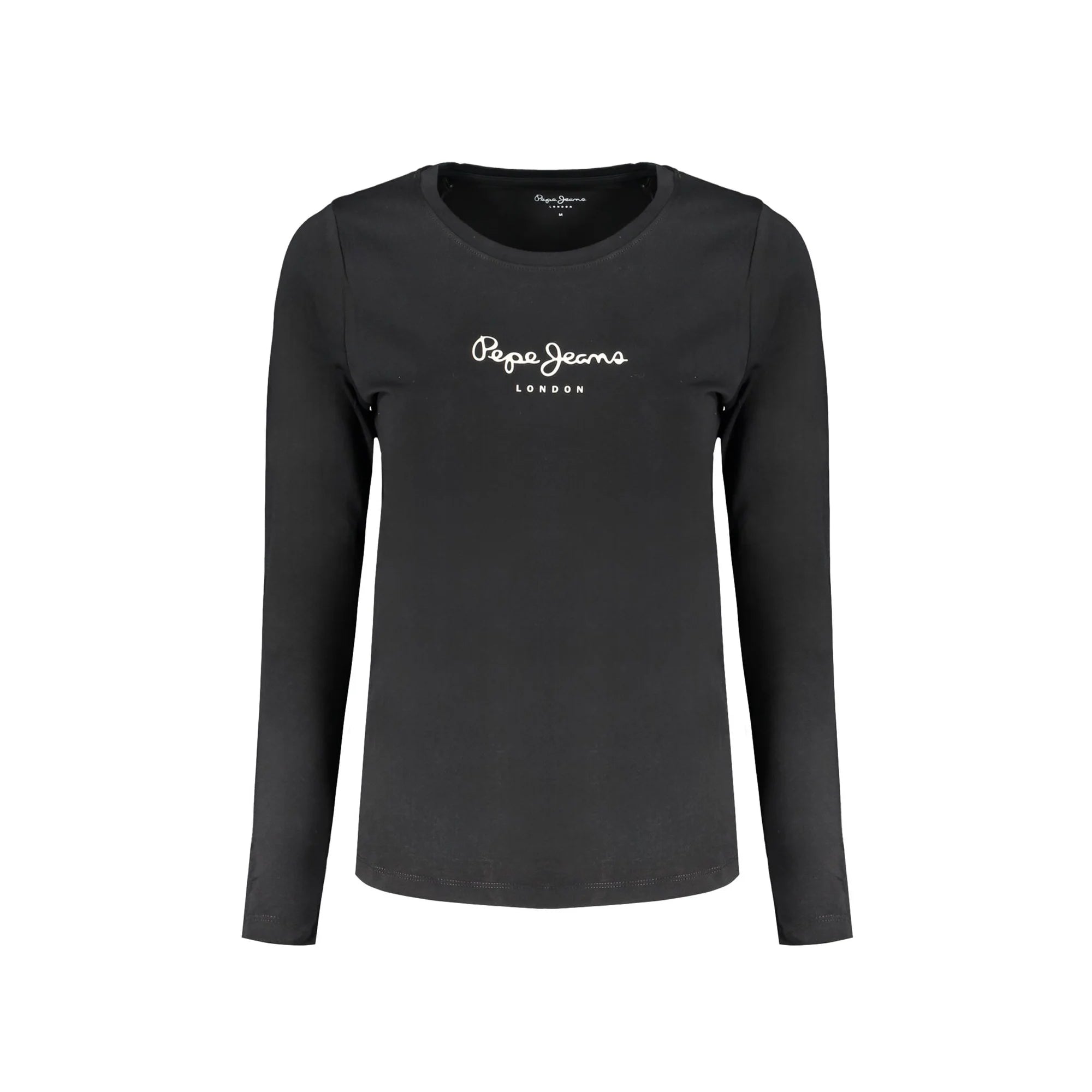PEPE JEANS T-SHIRT MANICHE LUNGHE DONNA NERO