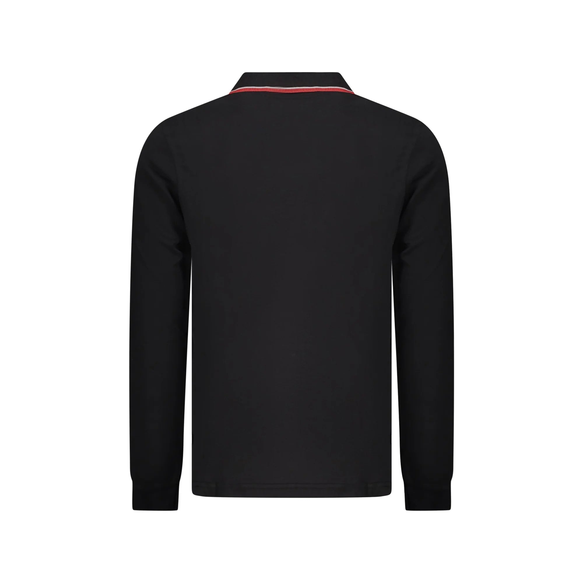 NORWAY 1963 POLO MANICHE LUNGHE UOMO NERO