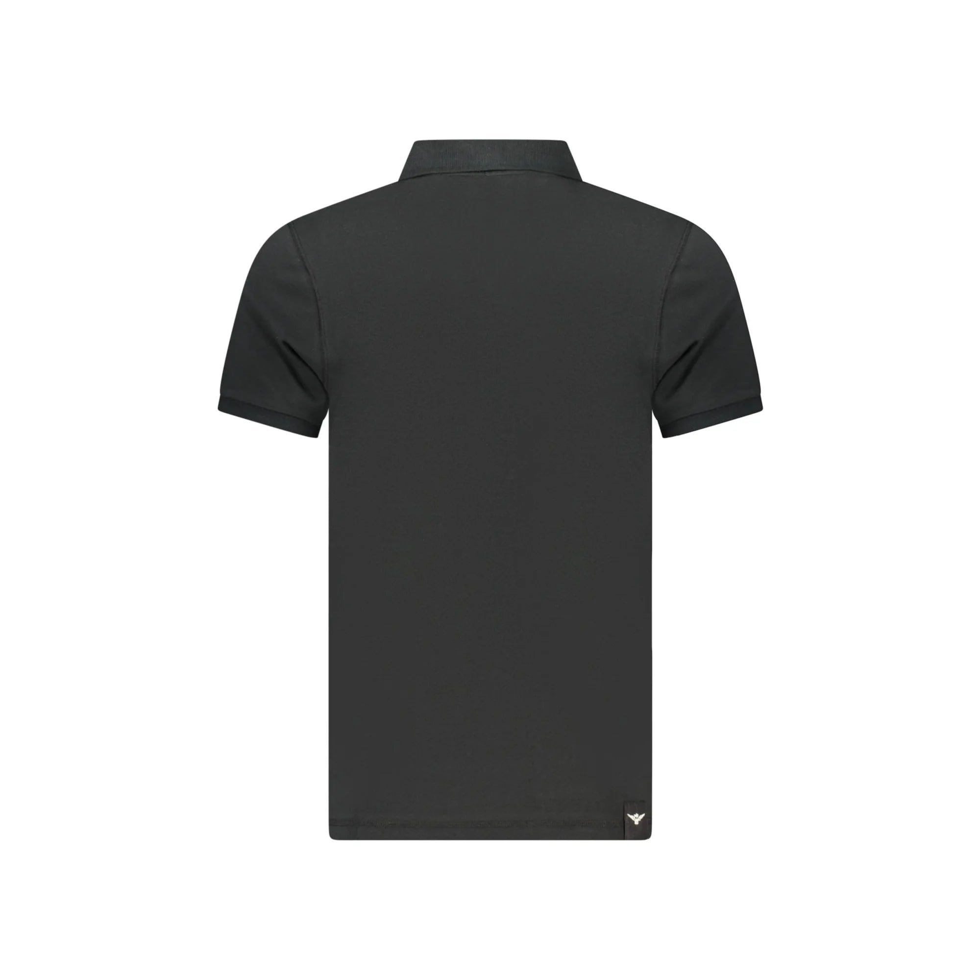 ACCADEMIA MILITARE POLO MANICHE CORTE UOMO NERO