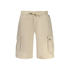 Norway 1963 Short Bermuda Pantalon Herr beige Logo