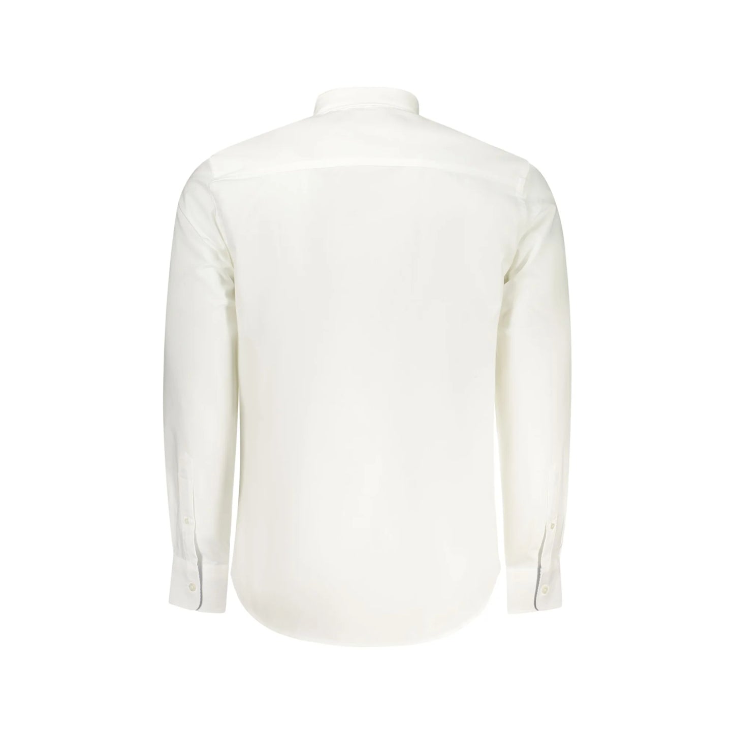 North Sails Camicia Maniche Lunghe Uomo Bianca Ricamo Camicie bianco - vista 2