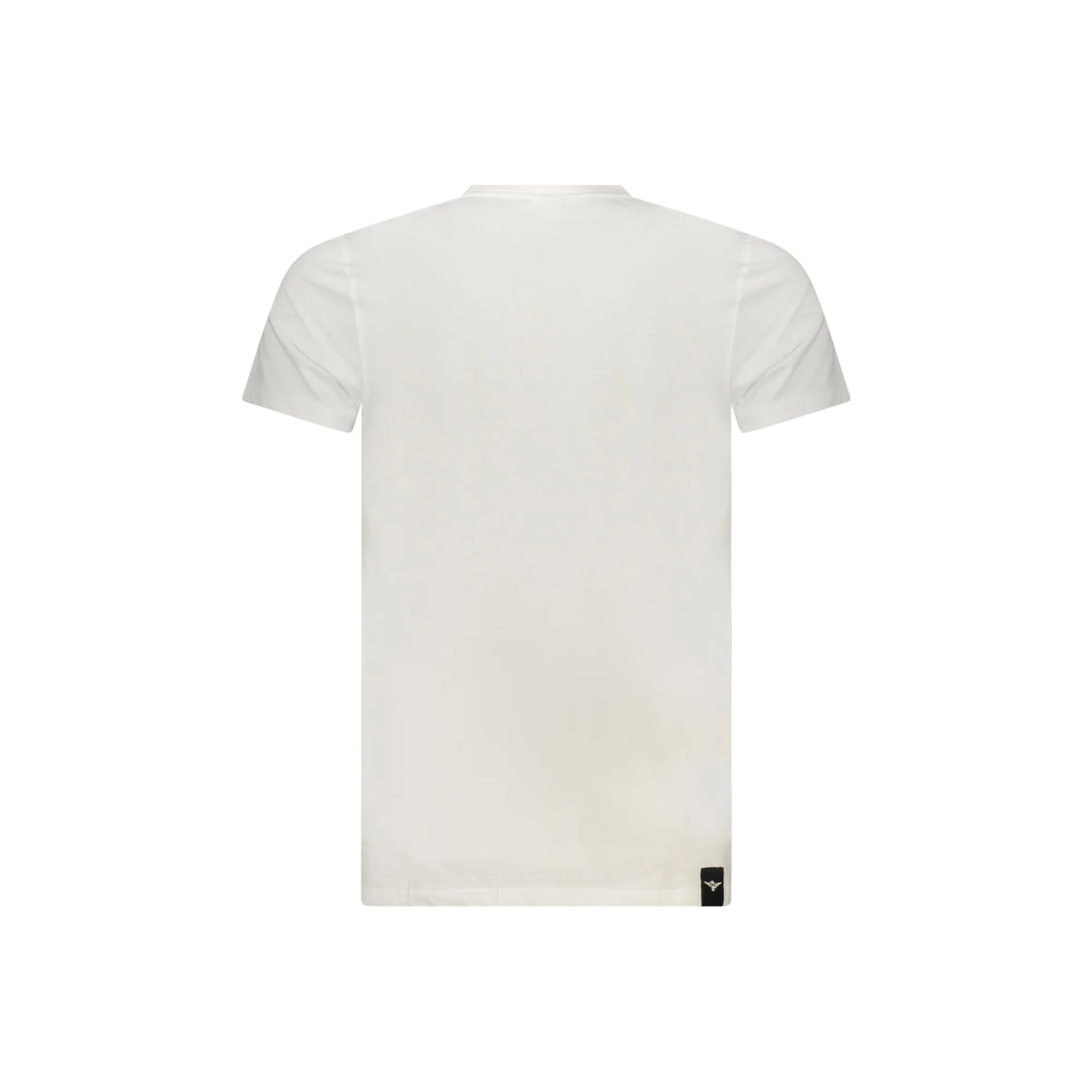 ACCADEMIA MILITARE T-SHIRT MANICHE CORTE UOMO BIANCO