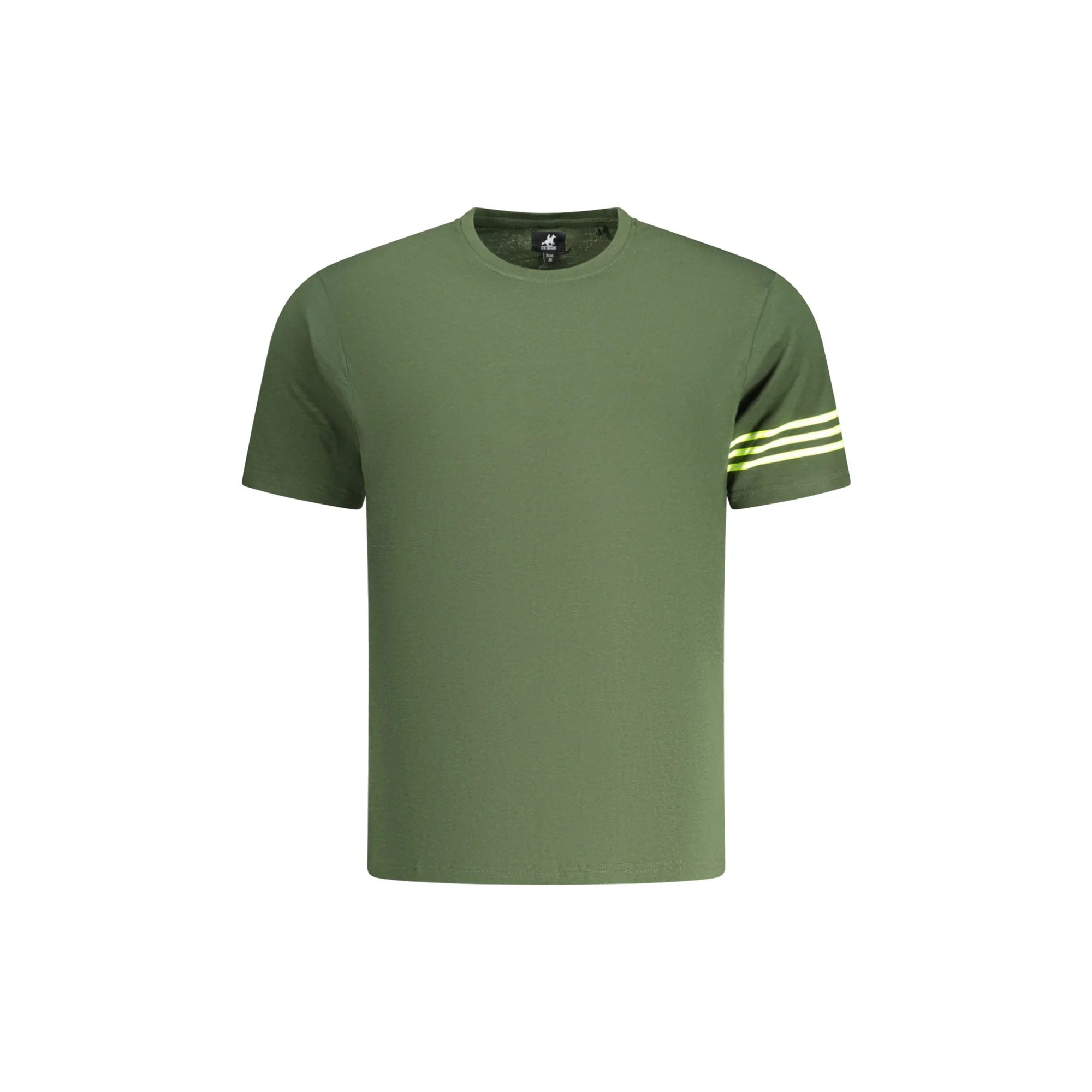 U.S. GRAND T-SHIRT MANICHE CORTE UOMO VERDE