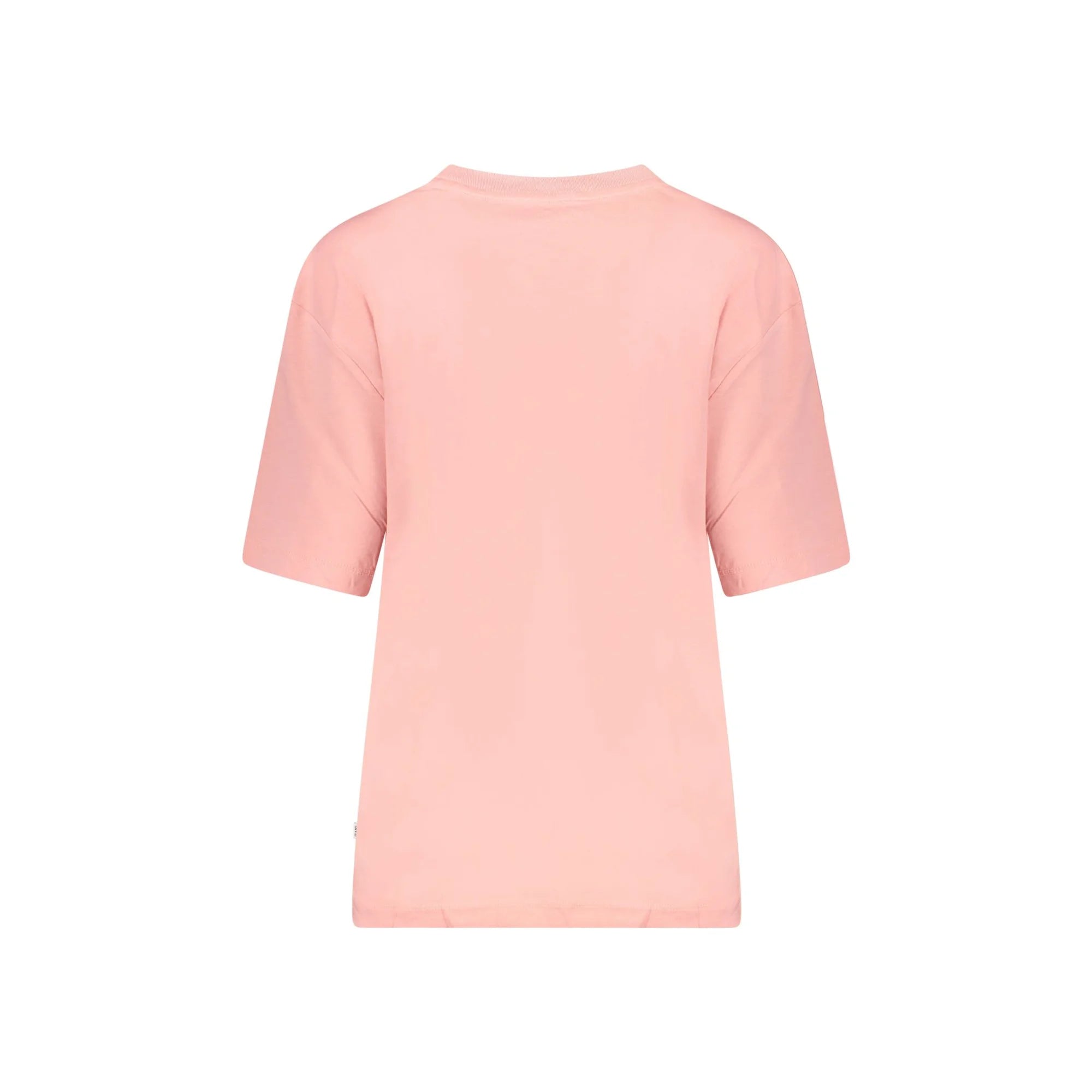 GUESS JEANS T-SHIRT MANICHE CORTE DONNA ROSA