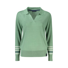 North Sails Malha Feminina Verde Logo