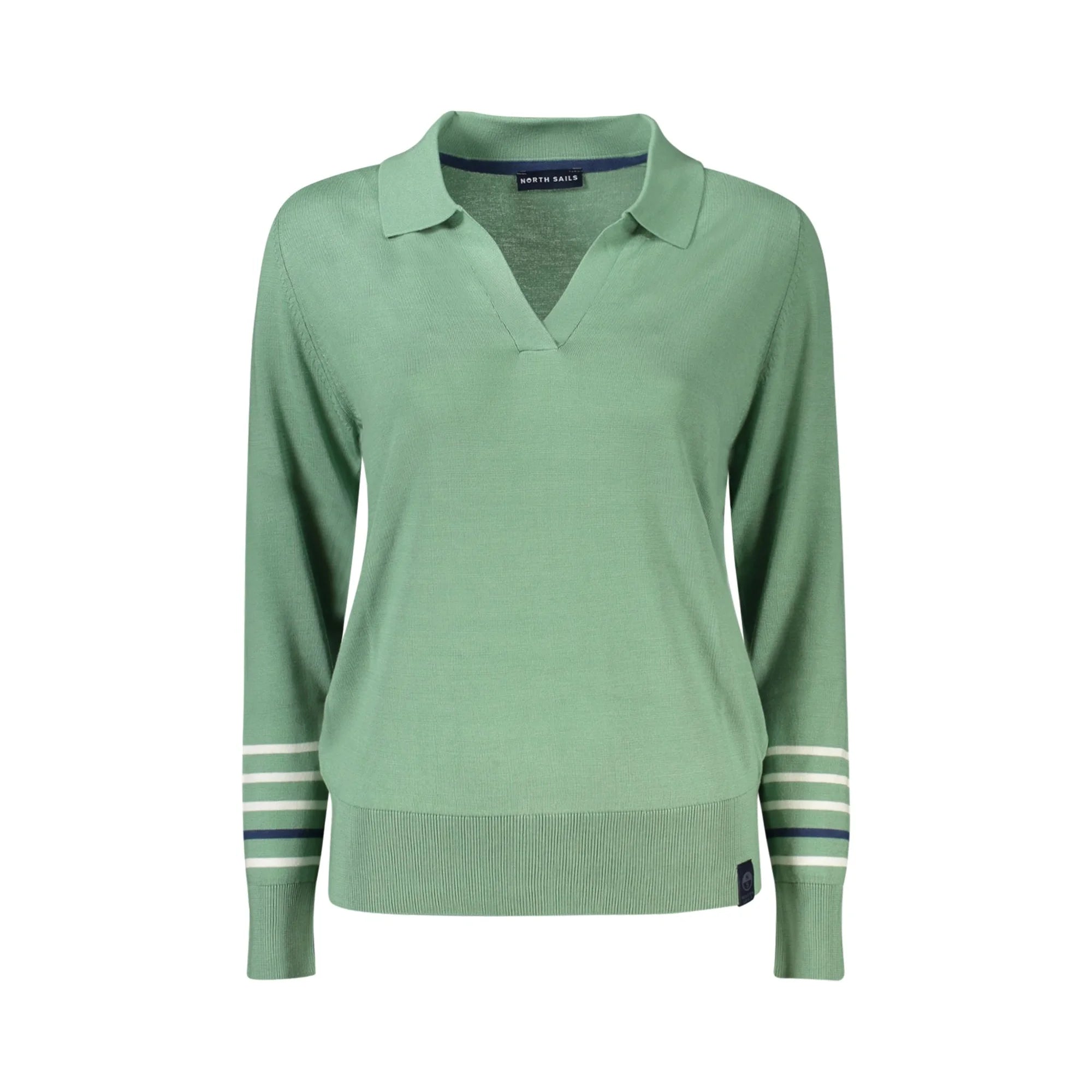 North Sails Maglia Donna Verde Logo Maglie - foto prodotto