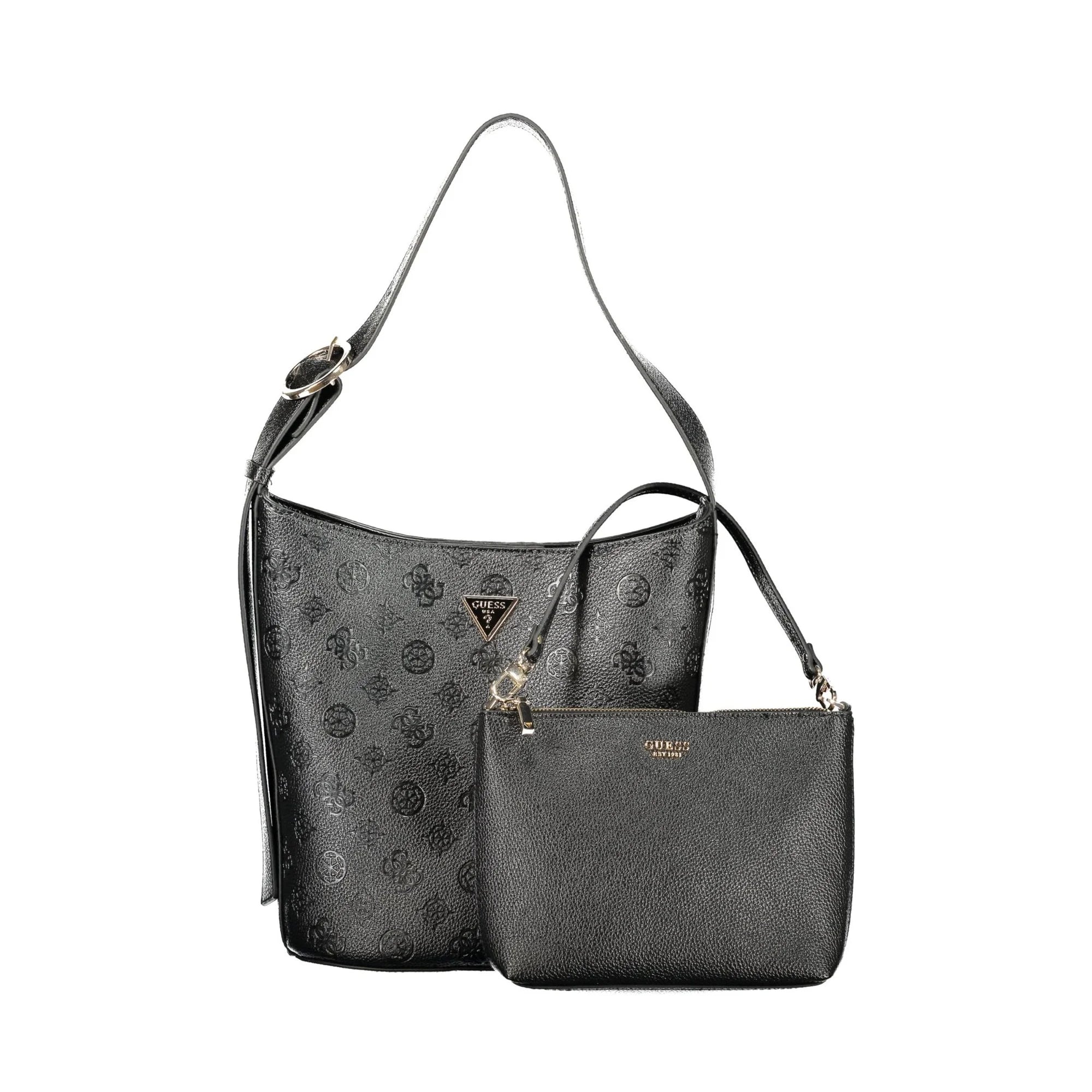 GUESS JEANS BORSA DONNA NERO