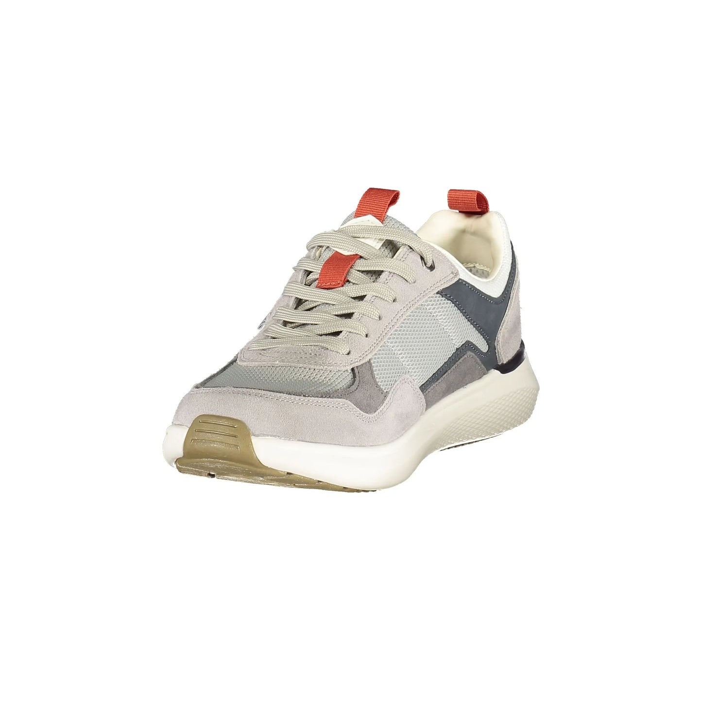 Lumberjack Sneakers Uomo Grigie Doppio Laccio a Contrasto grigio - vista 3