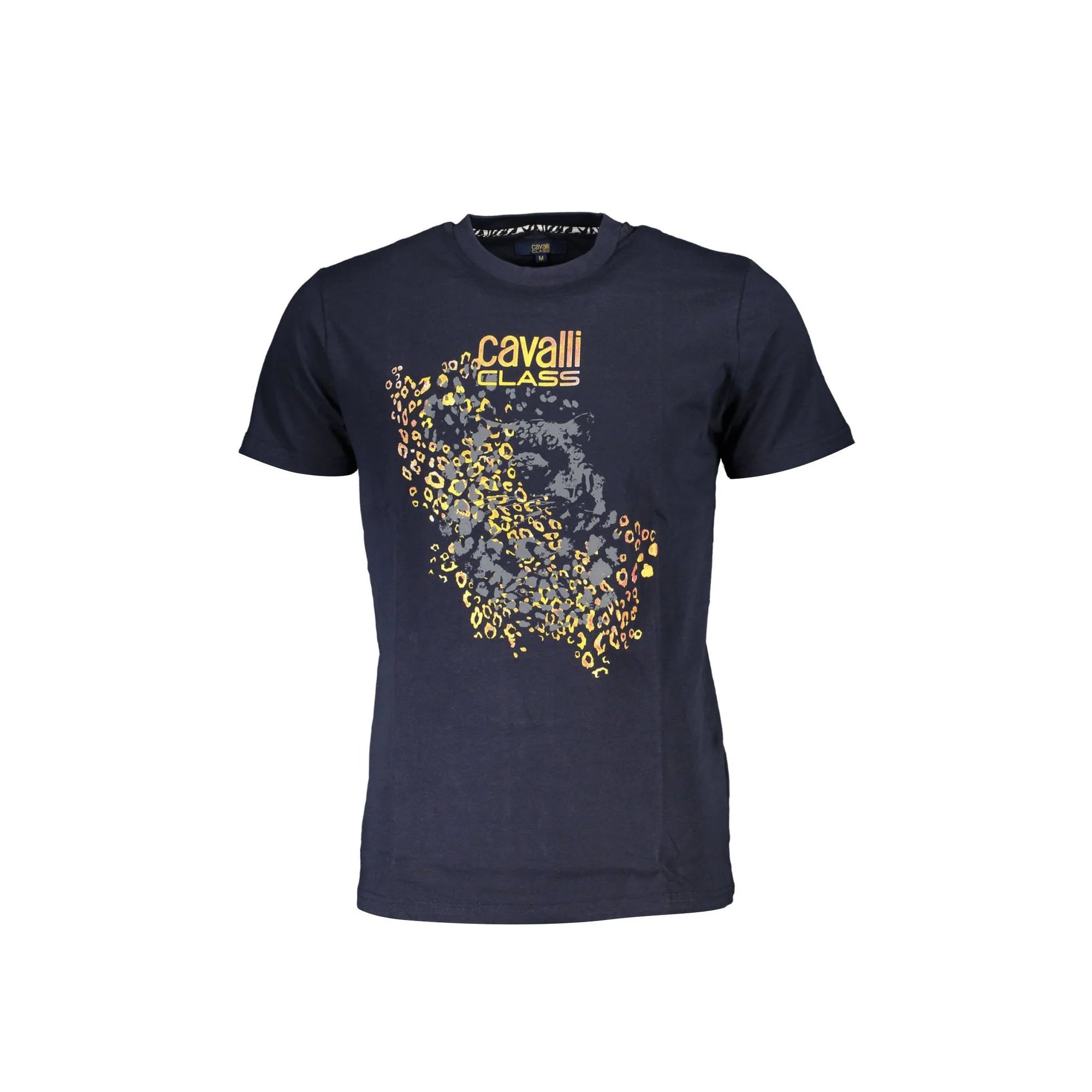 CAVALLI CLASS T-SHIRT MANICHE CORTE UOMO BLU