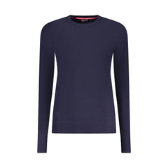 Norway 1963 Sweat Femme Bleu Col Rond Manches Longues Logo