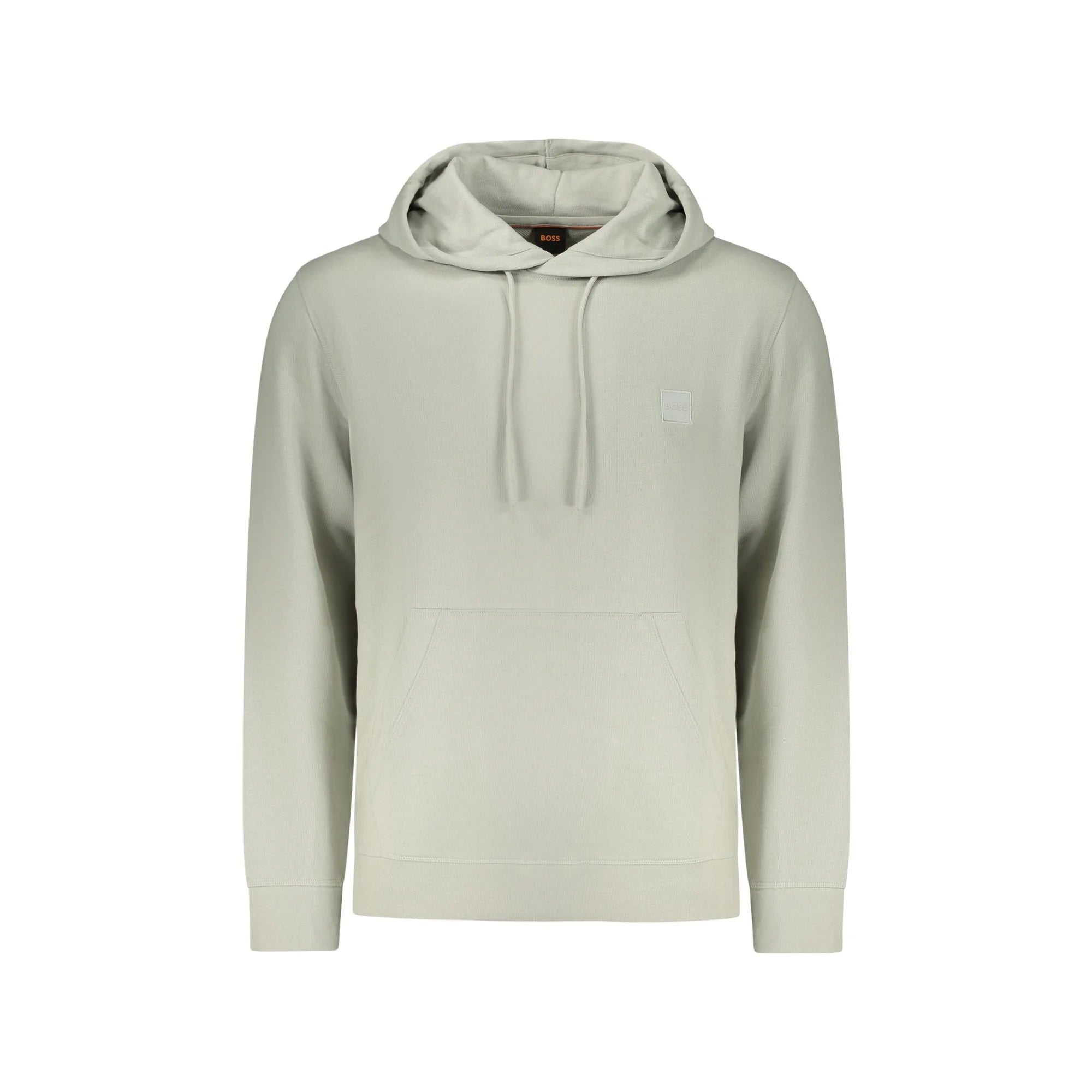 BOSS FELPA SENZA ZIP UOMO GRIGIO