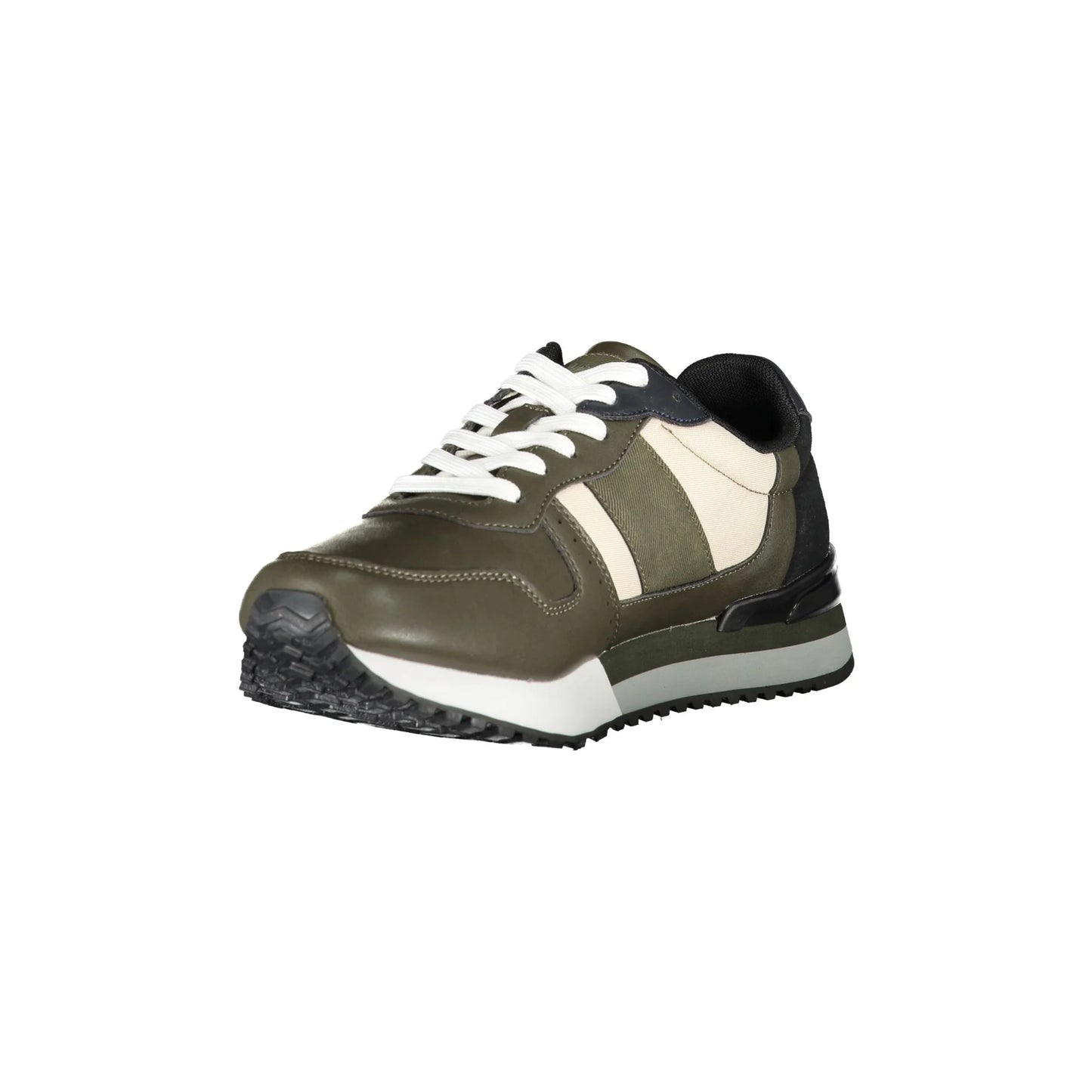 CARRERA Sneakers Uomo Verdi con Dettagli a Contrasto e Logo - vista 3