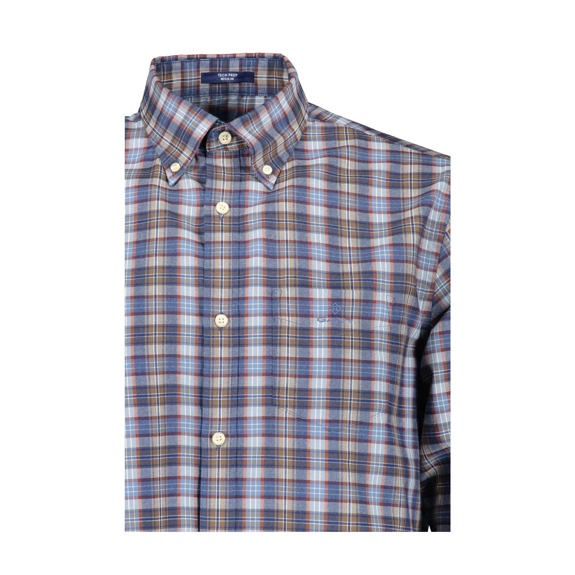 GANT CAMICIA MANICHE LUNGHE UOMO BLU