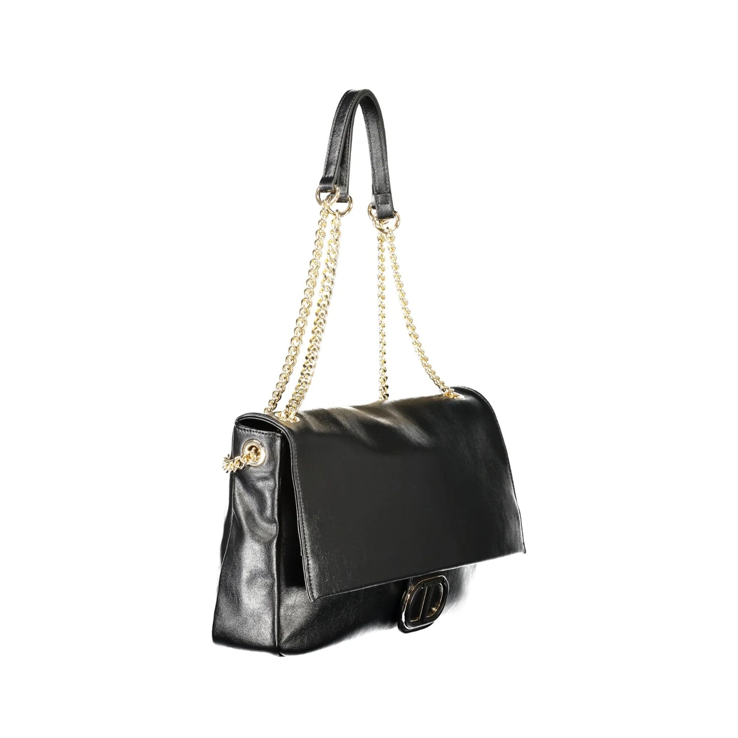Twinset Borsa a Tracolla Donna Nera Logo Borse nero - vista 3