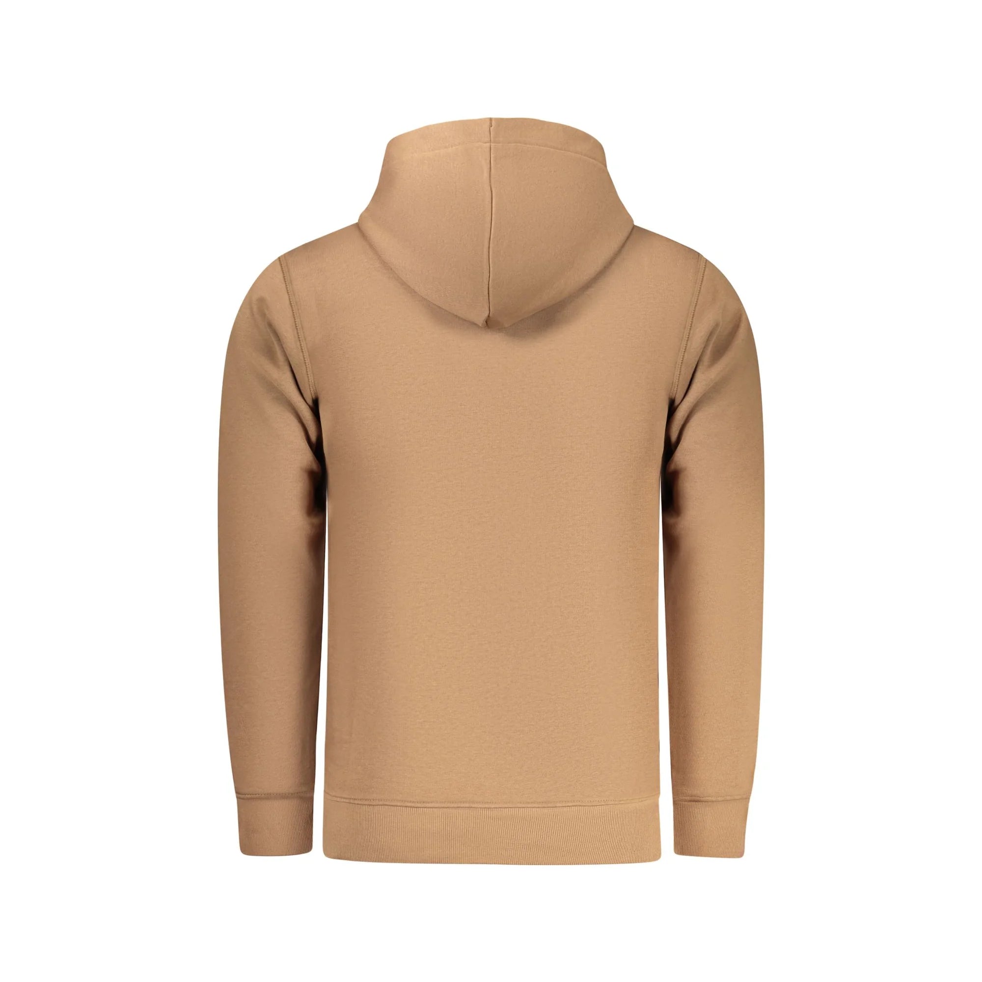 RIFLE FELPA CON ZIP UOMO MARRONE