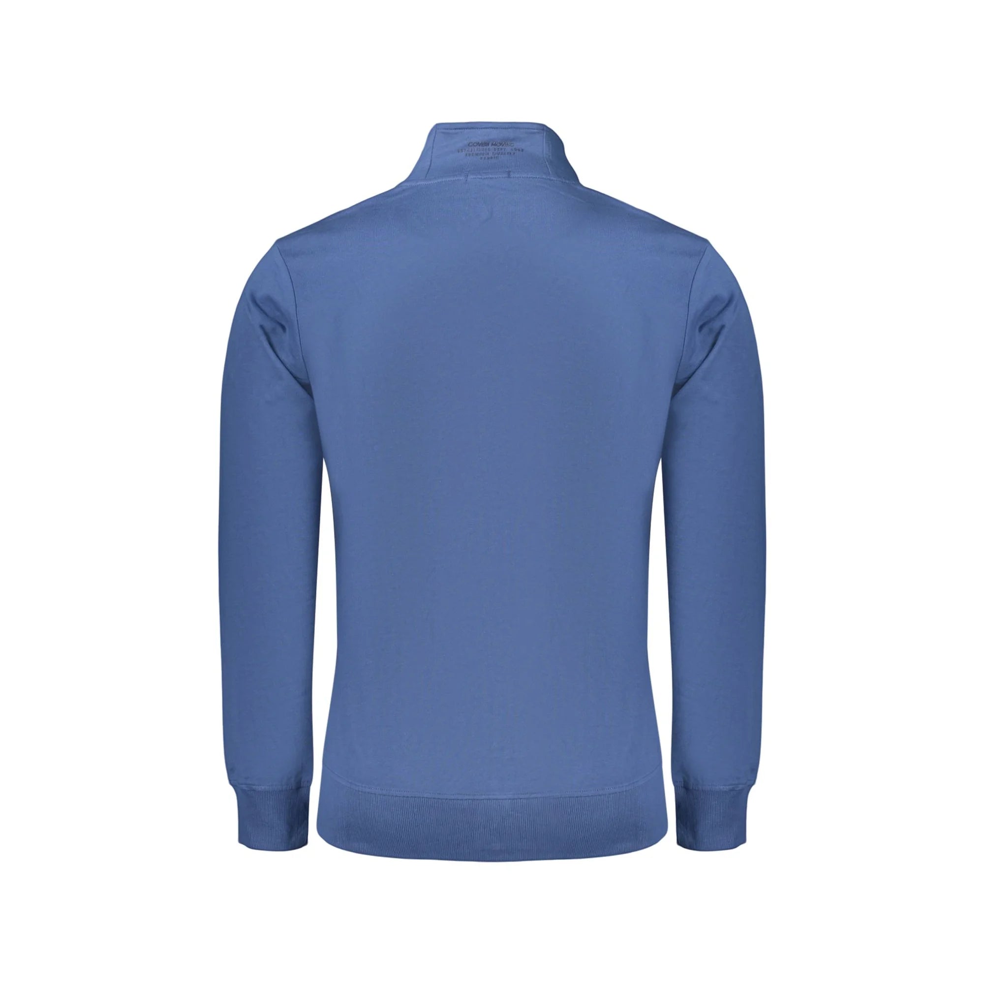 COVERI MOVING FELPA CON ZIP UOMO BLU