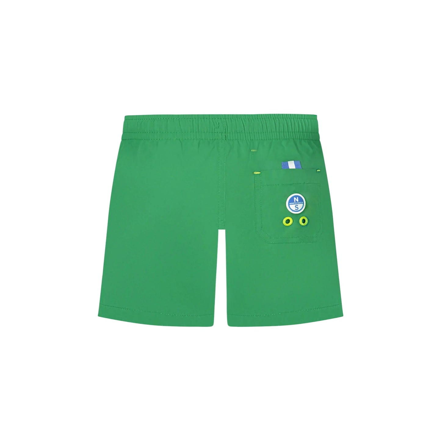 North Sails Costume Mare Bambino Verde Stampa Logo - vista 2
