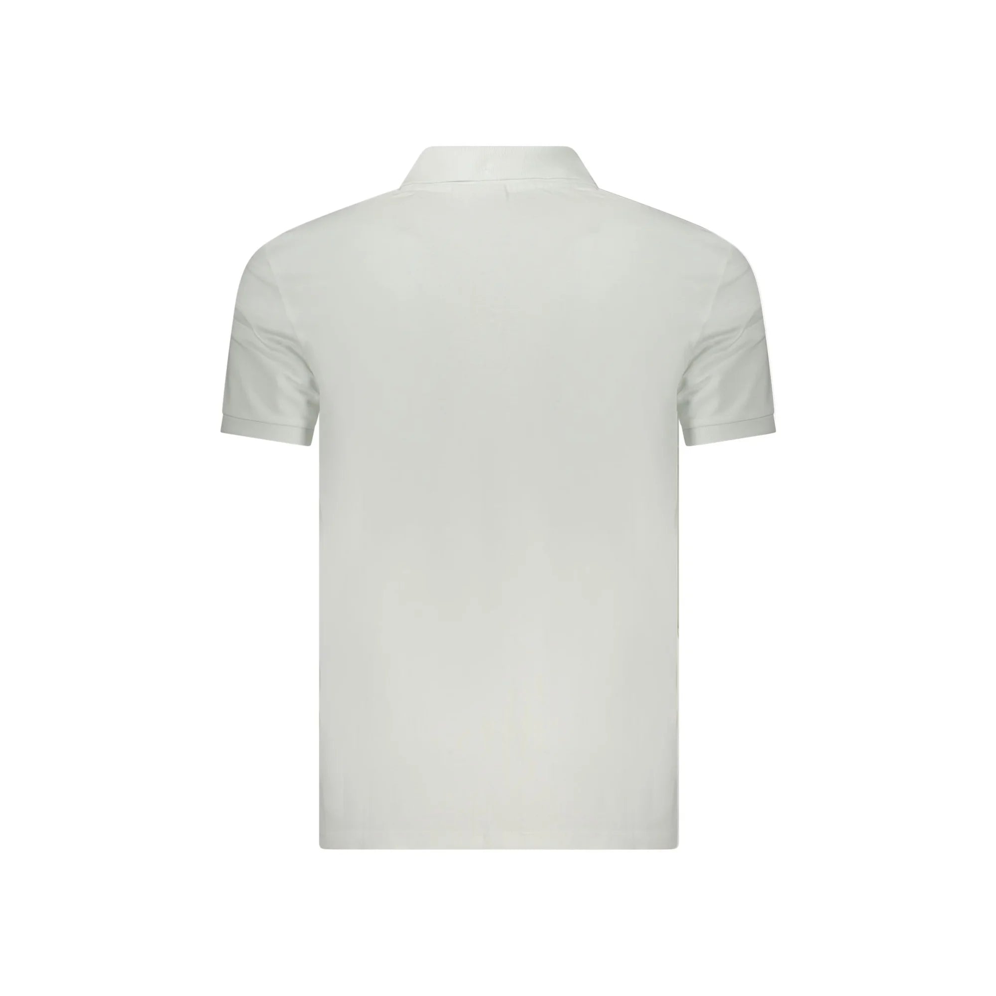 CALVIN KLEIN POLO MANICHE CORTE UOMO BIANCO