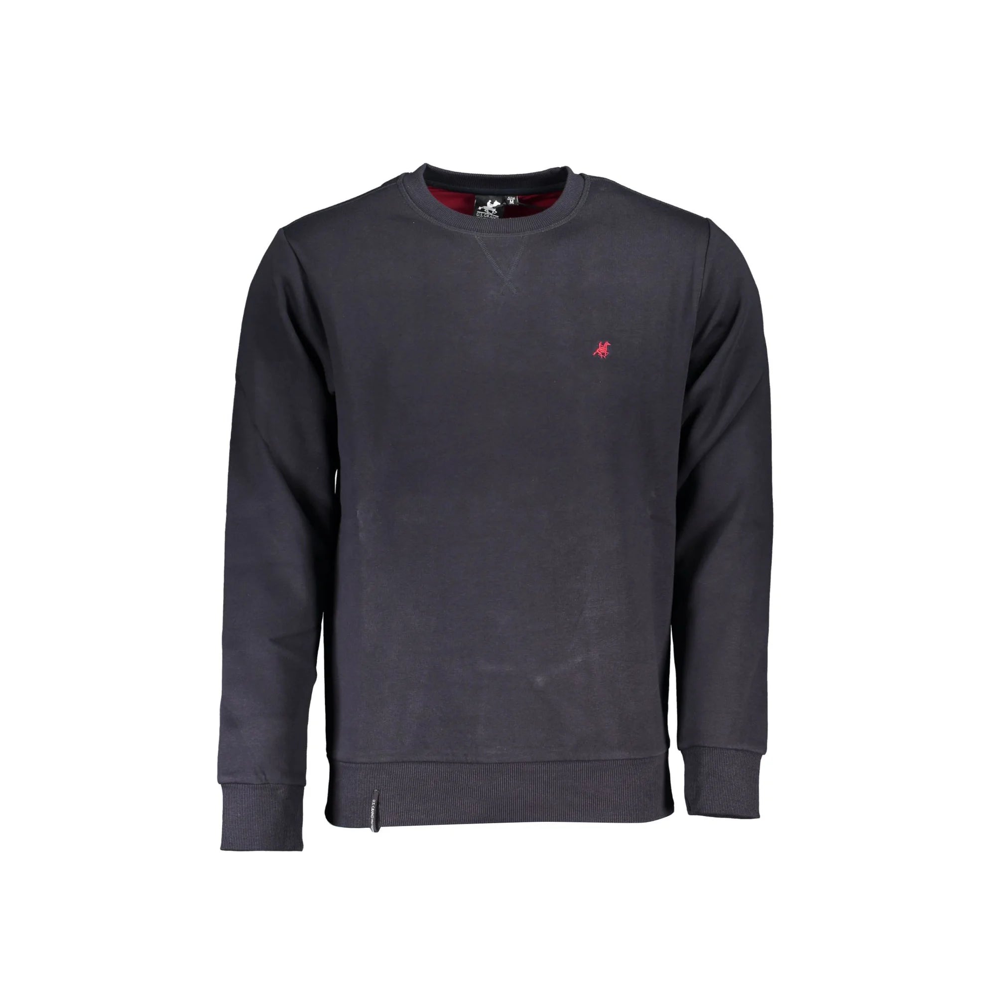 U.S. GRAND POLO FELPA SENZA ZIP UOMO BLU