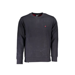 U.S. Grand Polo Felpa Maniche Lunghe Uomo Blu Ricamo