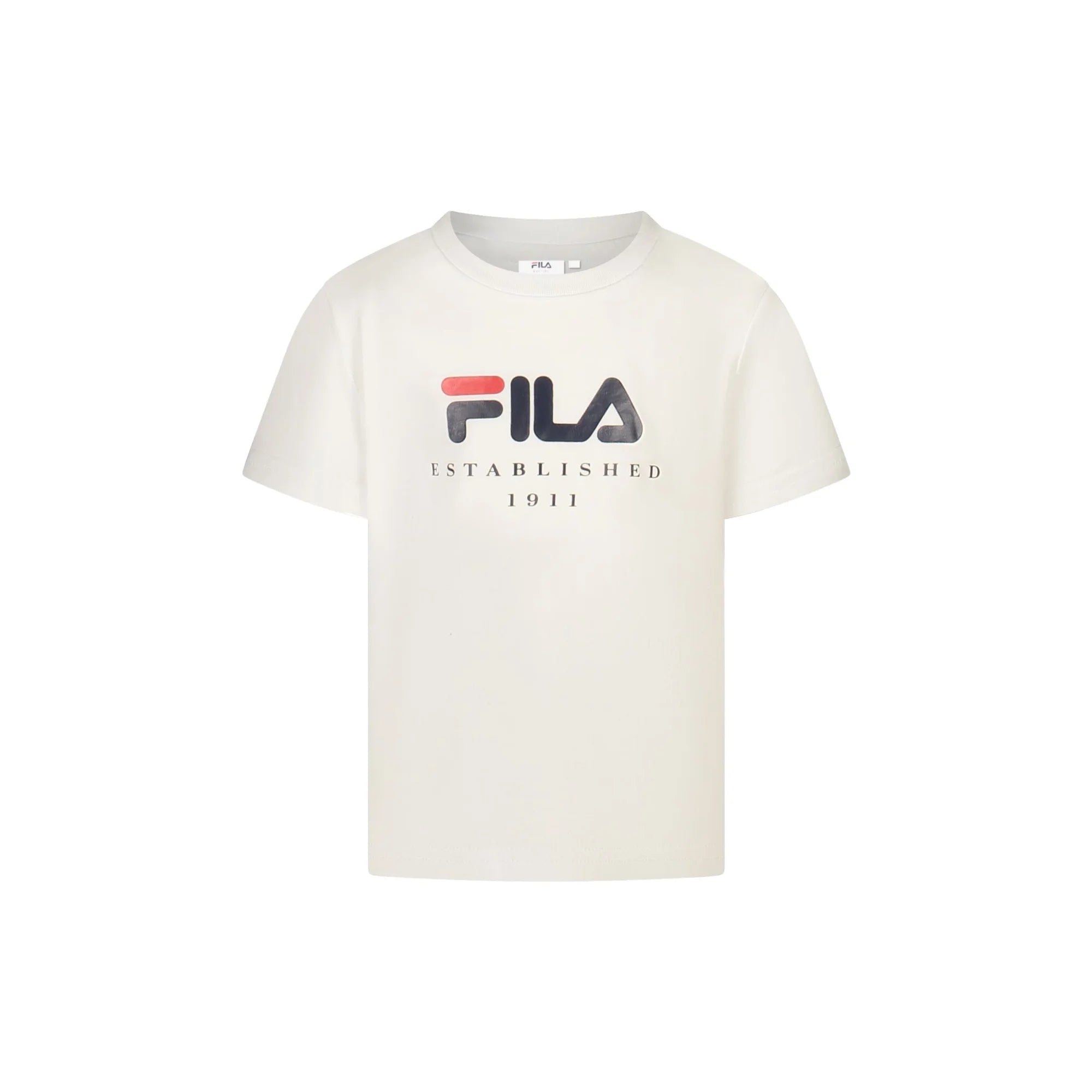 FILA T-SHIRT MANICHE CORTE BAMBINA BIANCO