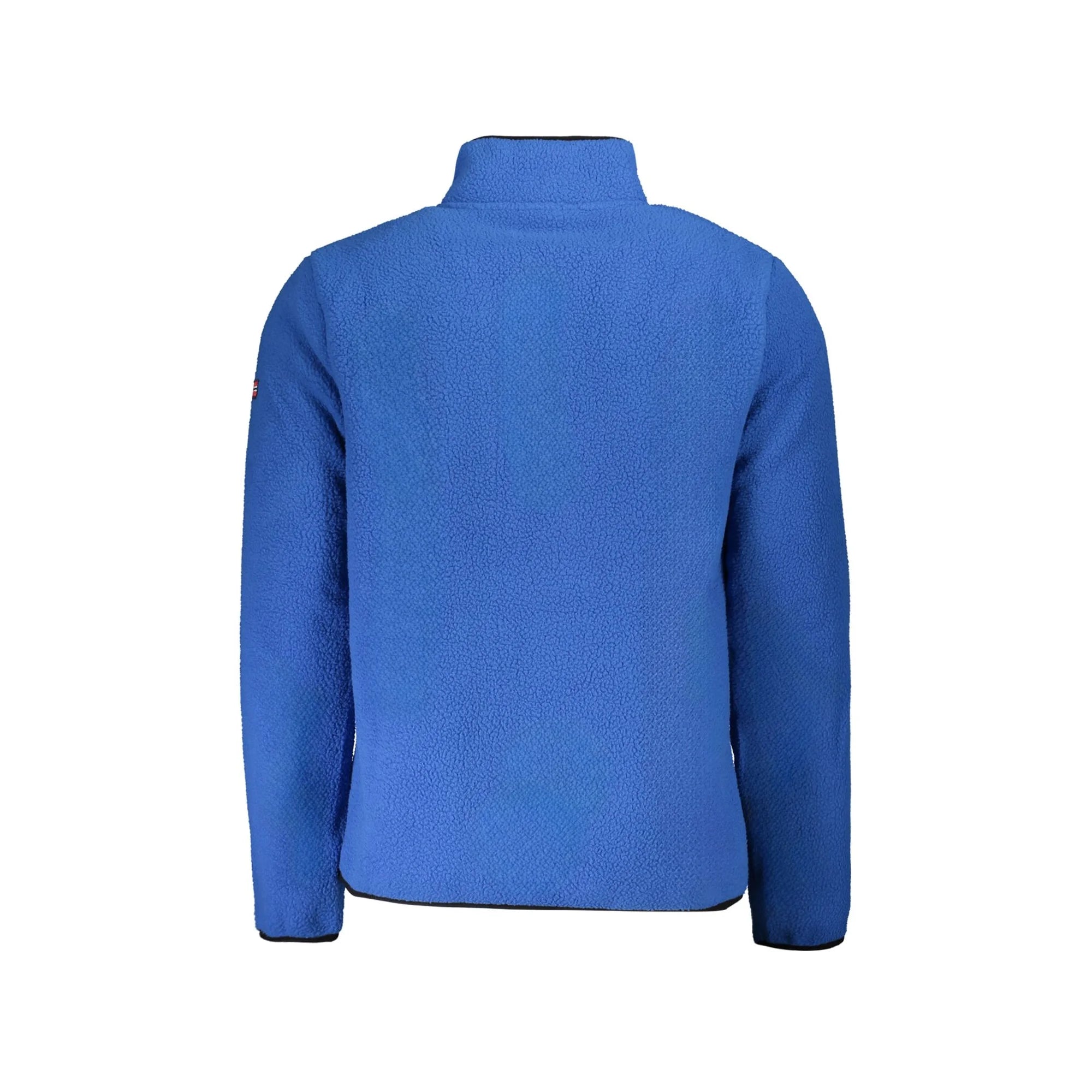 NORWAY 1963 FELPA CON ZIP UOMO BLU