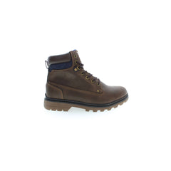 U.S. Polo Best Price Bottines Homme Marron Lacets Logo