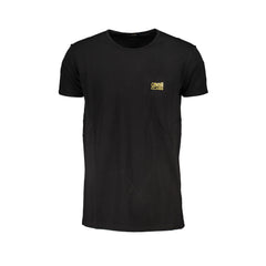 CAVALLI CLASS T-SHIRT MANCHES COURTES HOMME NOIR
