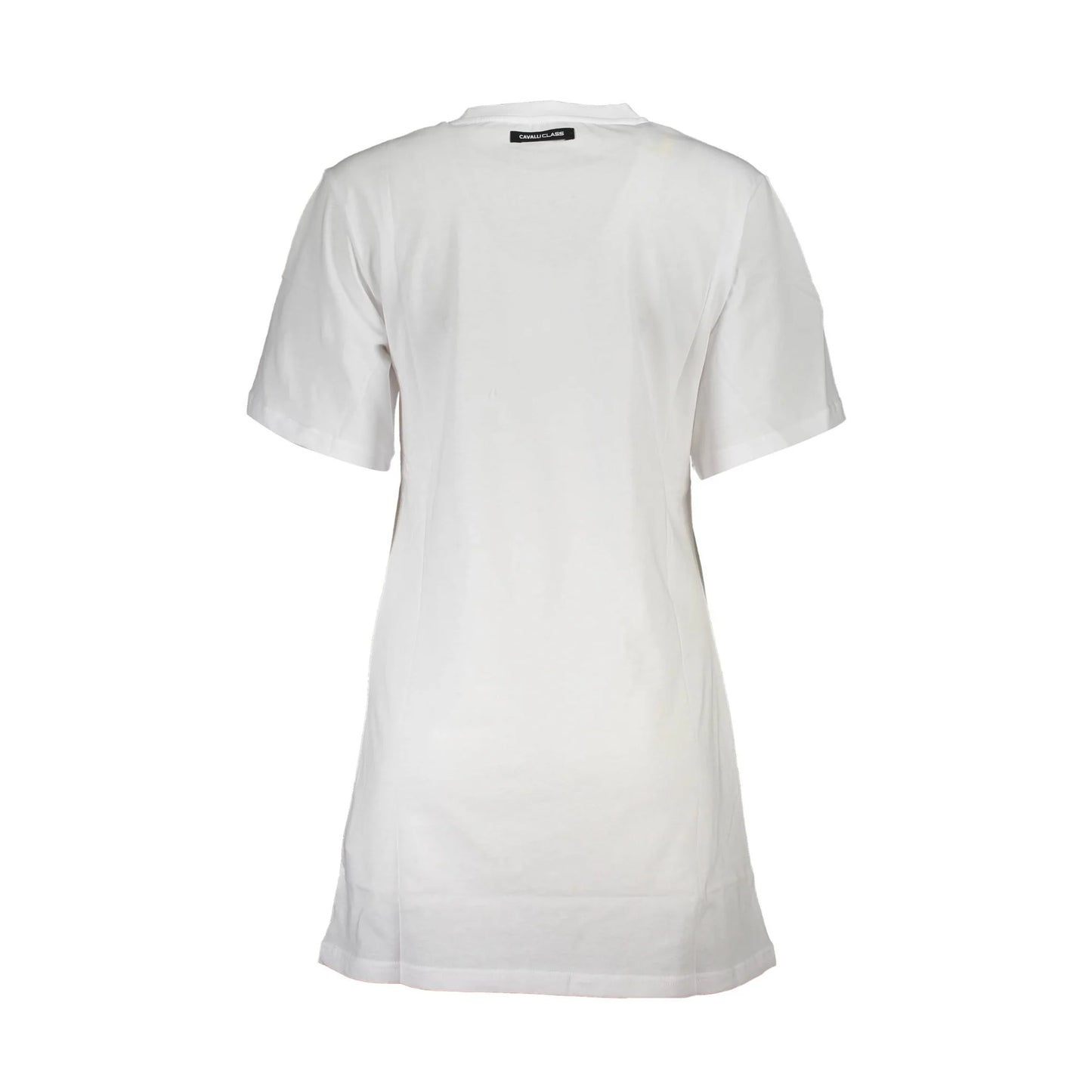 Cavalli Class T-Shirt Maniche Corte Donna Bianca Stampa Logo bianco - vista 2