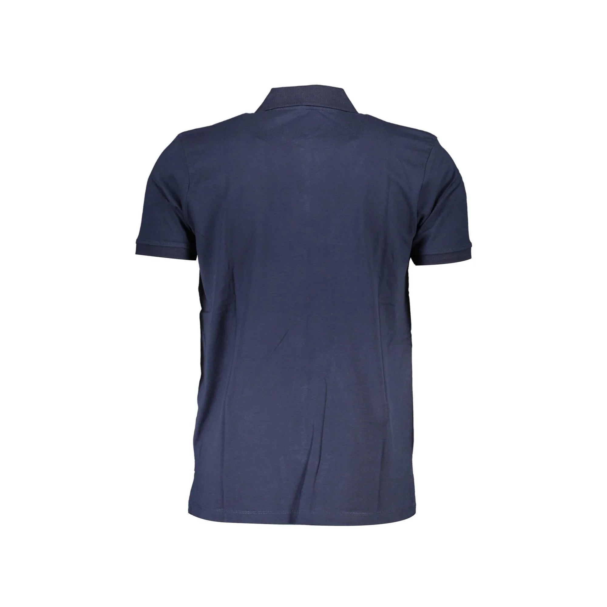 Gian Marco Venturi Polo Maniche Corte Uomo Blu Ricamo - vista 2