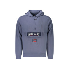 Norway 1963 Felpa Maniche Lunghe Uomo Blu Logo